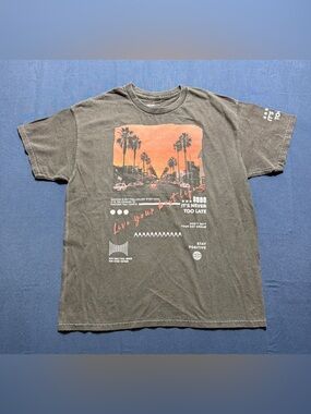 Novamen 100% Cotton Size M NWOT "Live Your Best Life" Graphic T-Shirt